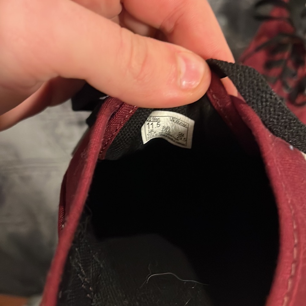 Red Vans - Picture 3 of 5